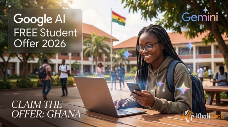 How to Claim the Free 1-Year Google AI Student Offer in Ghana (Step-by-Step)